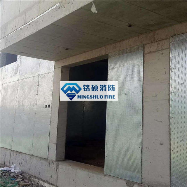 泄爆墙防火层防爆层墙体刚性连接泄爆性能-铭硕厂家 泄爆墙防火层防爆层墙体刚性连接泄爆性能-铭硕厂家